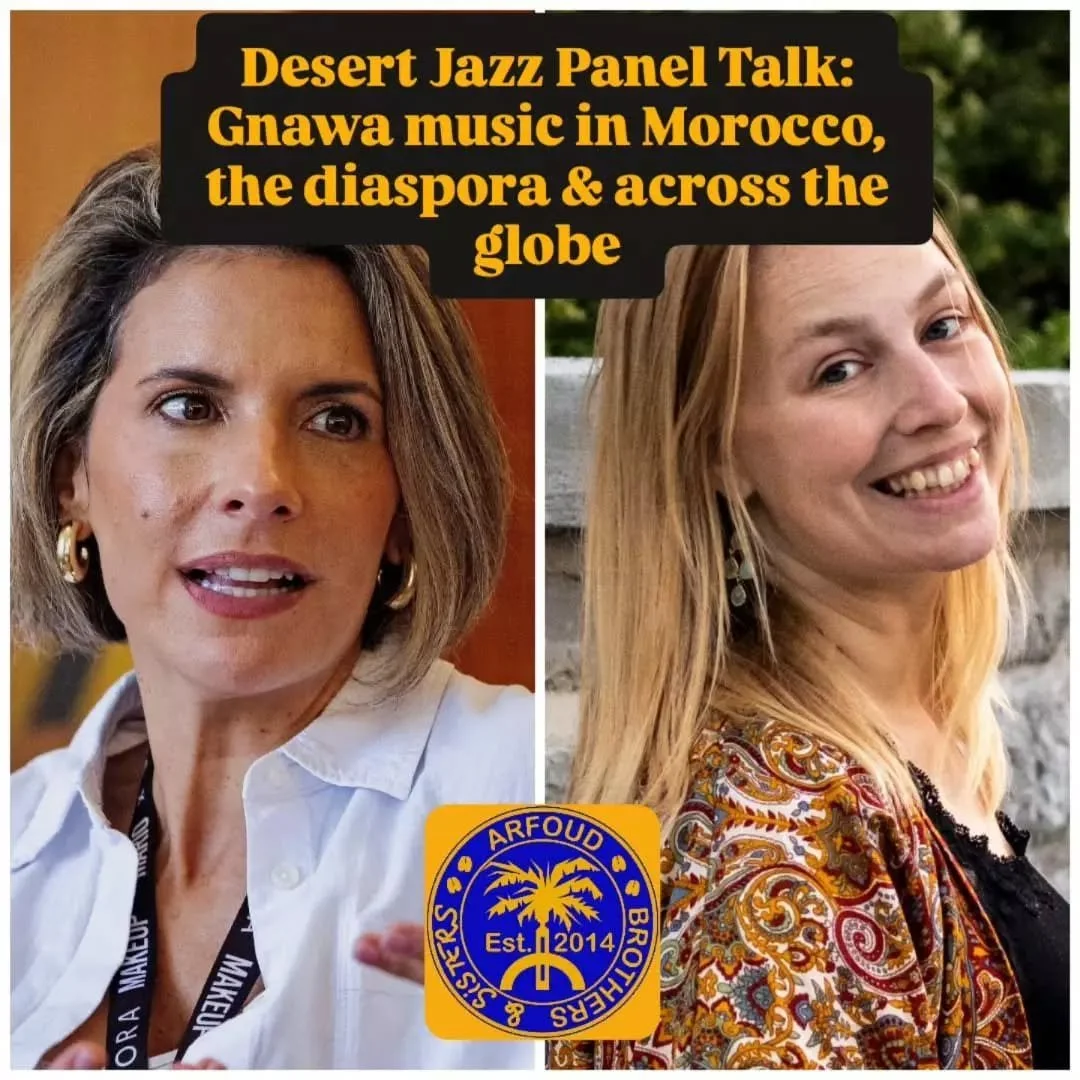 Don't miss this great panel talk! 
With the amazing ethno-musicologist @hsecheha and academic and writer Cristinamoralm It will kickstart the launch party of our debut album Desert Jazz Sat 26th Sept, 7pm, at Club Cheek, Brixton. Tickets in bio ☝🏾, 