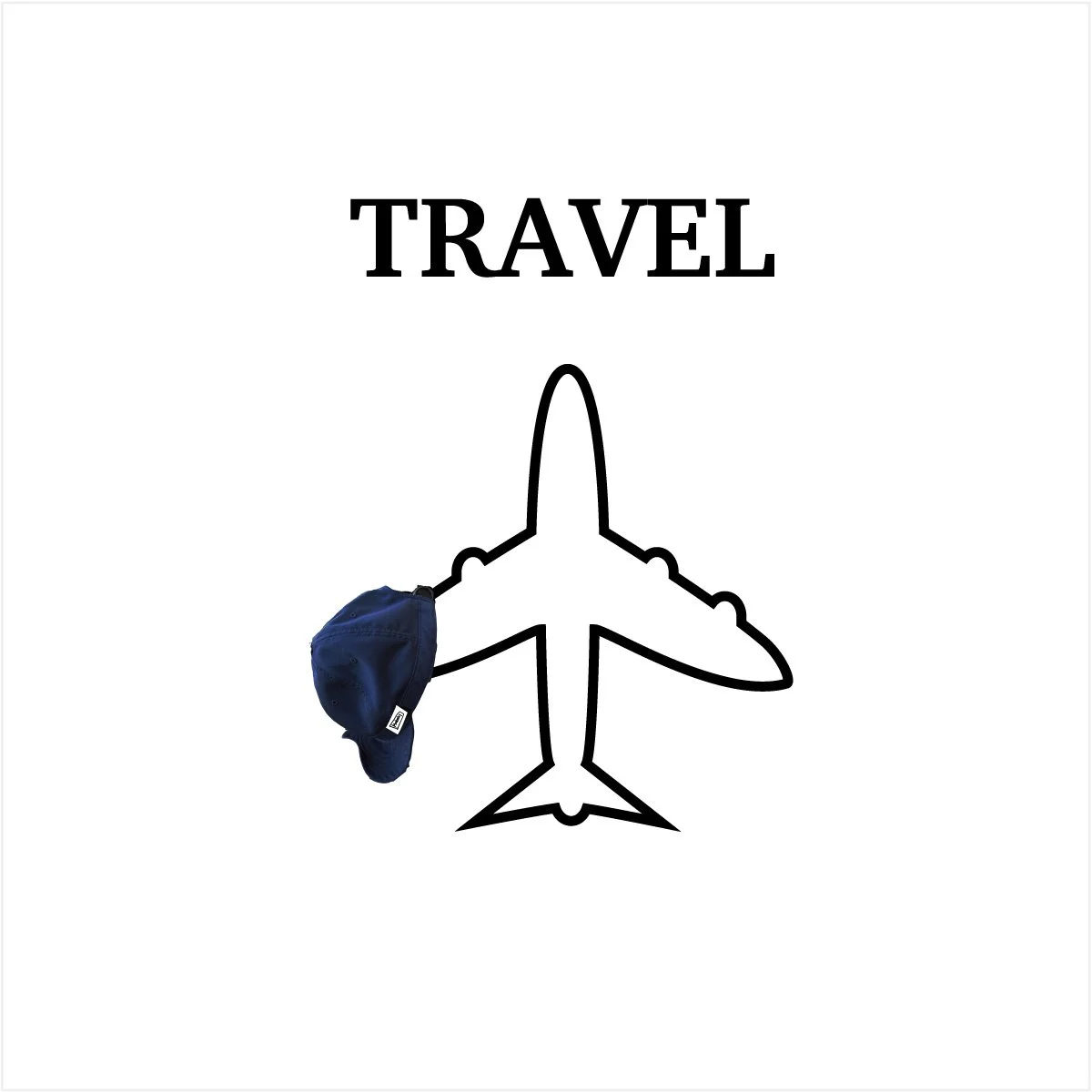 Travel-friendly foldable baseball cap designed for compact packing and everyday adventures