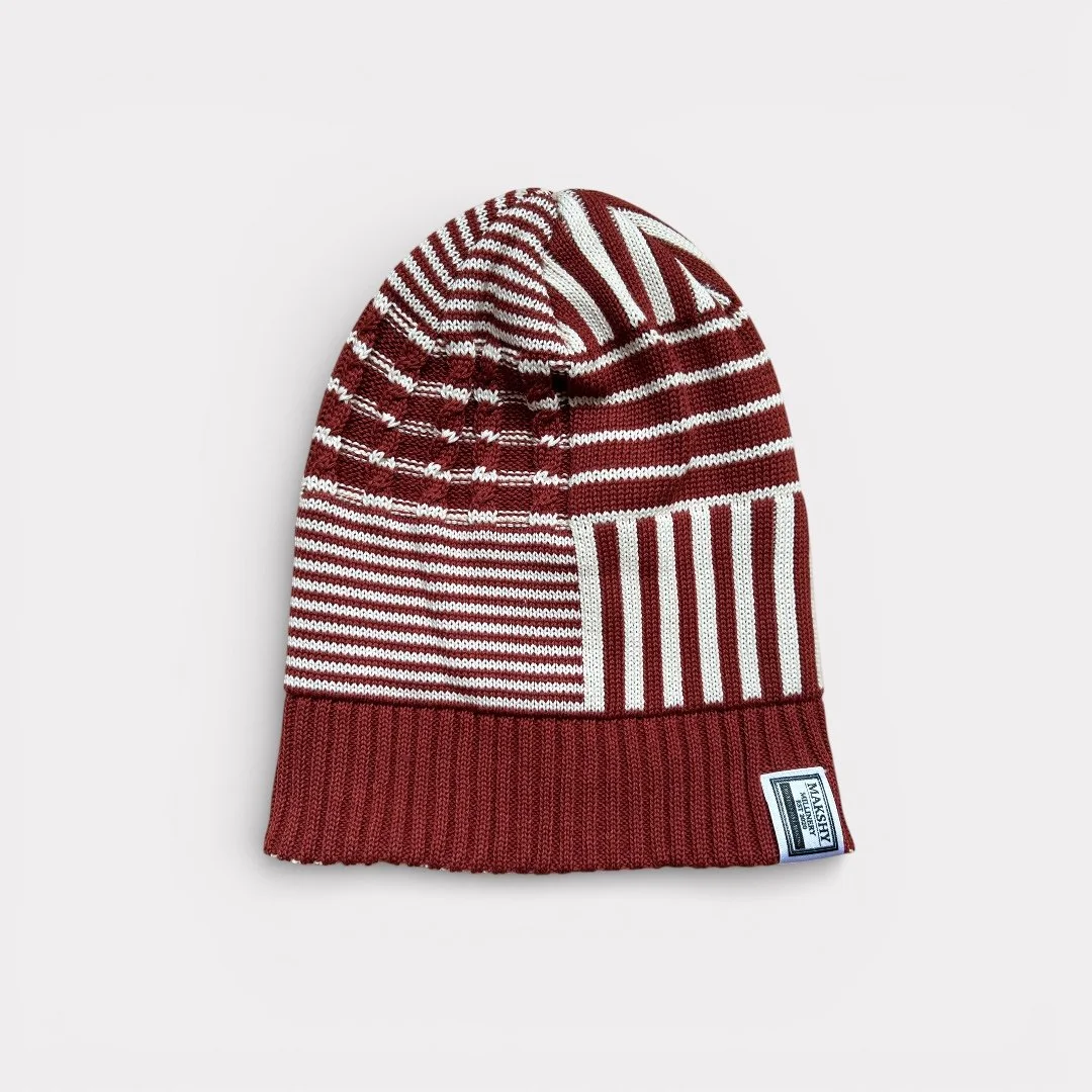 makshy-striped-cotton-beanie-terracotta-cuff-down.jpg