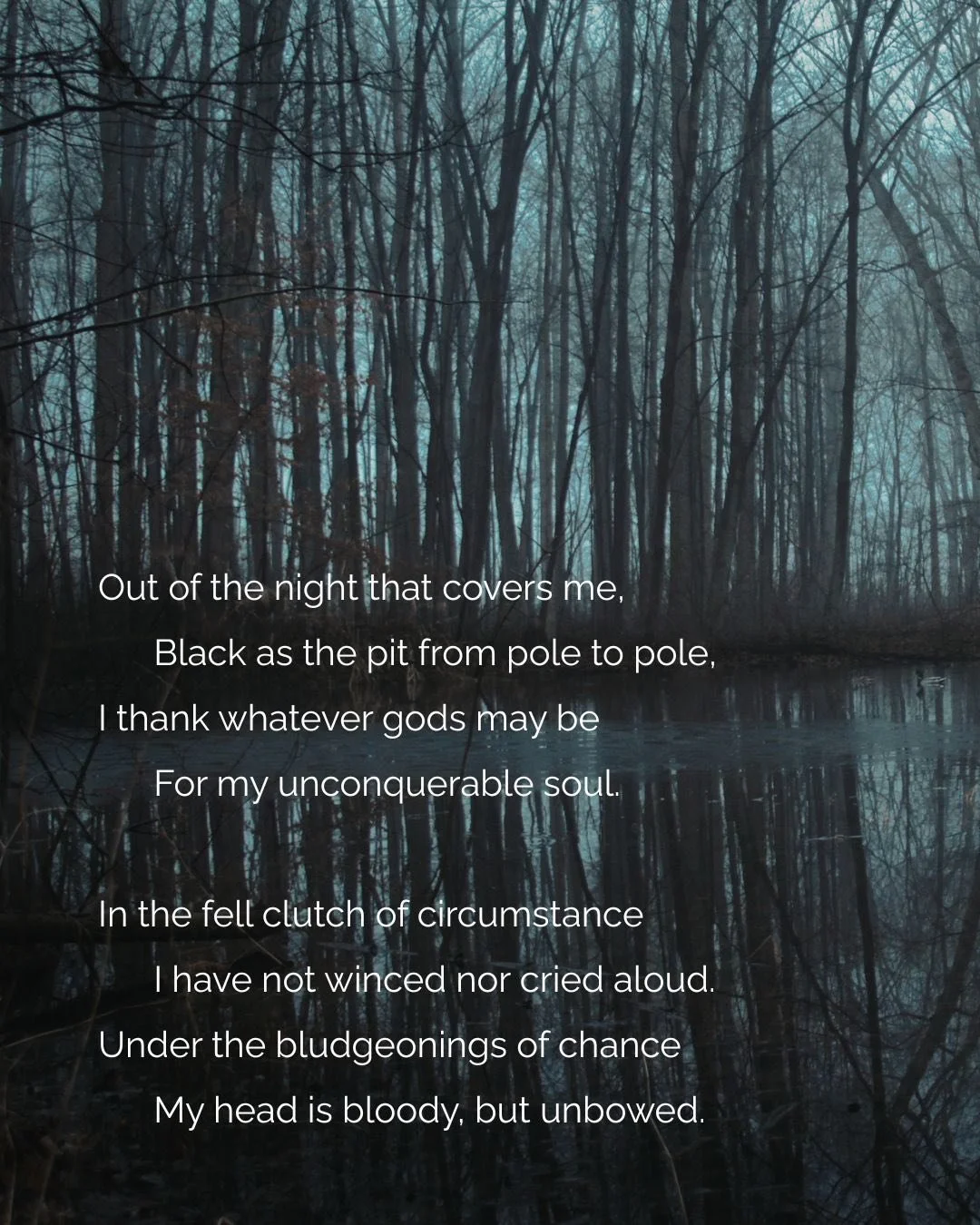 This poem was written about 100 years before I was even born. For years I've kept it bookmarked on my phone. These are the words I turn to when I need a pep talk or a perspective shift.

They inspire me and keep me going. They are a remembering of so