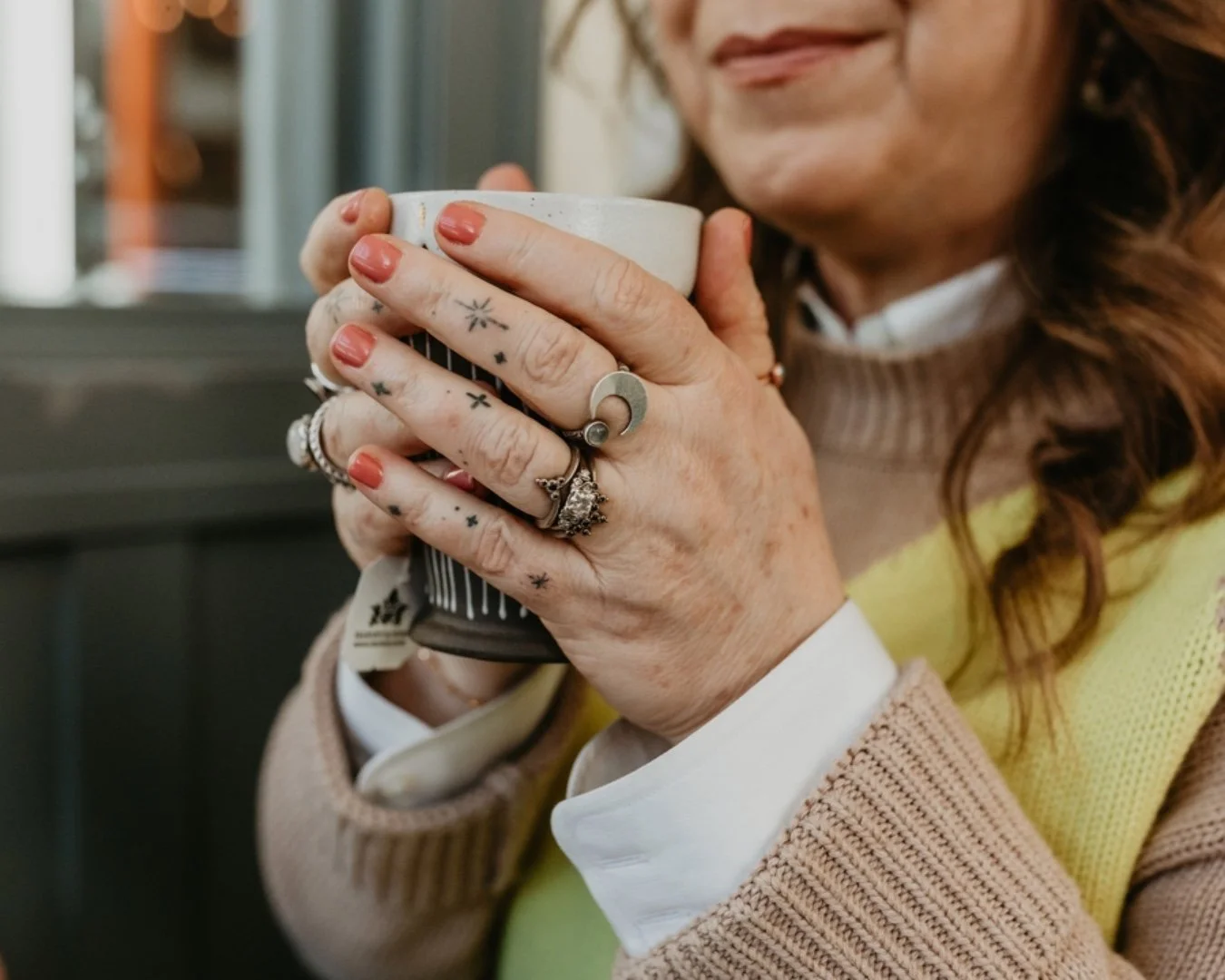 I have a small ritual, which to some may look like an indulgent habit, which is to go out for coffee or tea most mornings. This started during the pandemic to have a bit of normalcy by going through the drive-thru at Starbucks with our tiny little pu