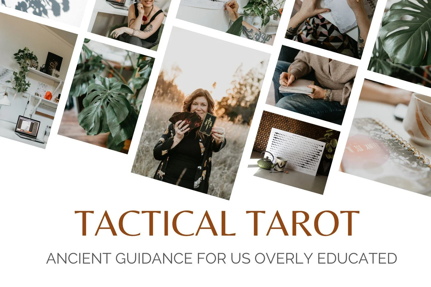 A friend of mine jokingly calls what I do Tactical Tarot.

She once said, "I go to you when I can&rsquo;t figure something out no matter how many times I&rsquo;ve wrung it through my smart mind and wise intuition. I&rsquo;m a damn business strat