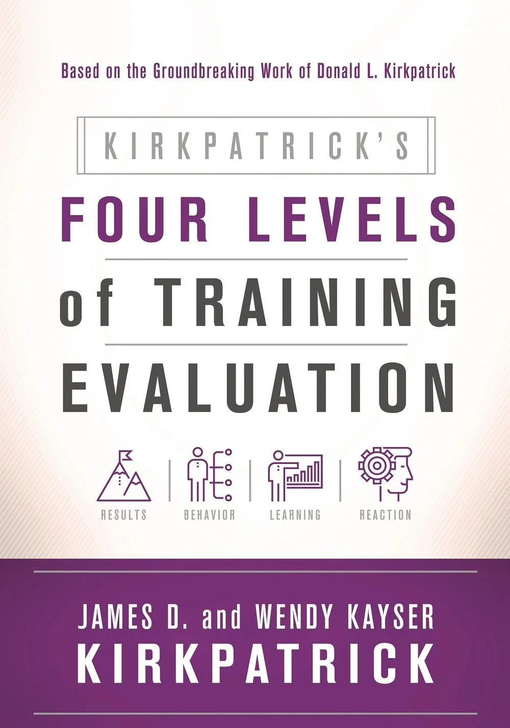 Kirkpatrick's Four Levels of Training Evaluation by James D. and Wendy Kayser Kirkpatrick