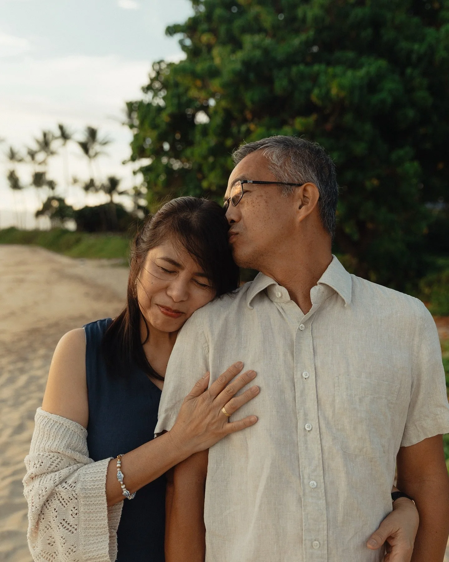During my parents&rsquo; time visiting us, we took photos of them to celebrate their anniversary. 

Dad picked out that dress for mom at the boutique just that same morning. As soon as he saw it in the store, he thought it would look nice on her&mdas