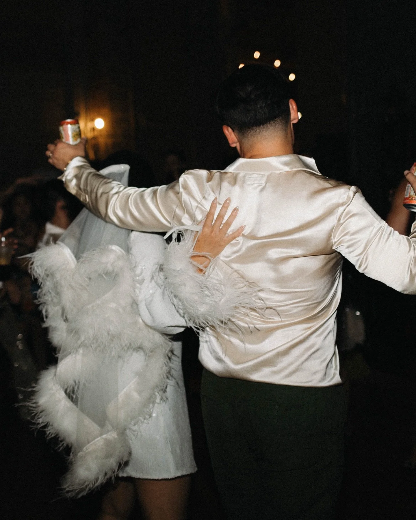 keep the grooves comin, love ✨💃🏻🪩🕺🏻❤️&zwj;🔥

the vendor team &mdash;
day coordination:&nbsp;@goldenhourevents_
photography and super 8 film:&nbsp;@thepasmans
venue:&nbsp;@thejamhandy&nbsp;Detroit MI
hair and makeup:&nbsp;@bridalbeautycouture
ca