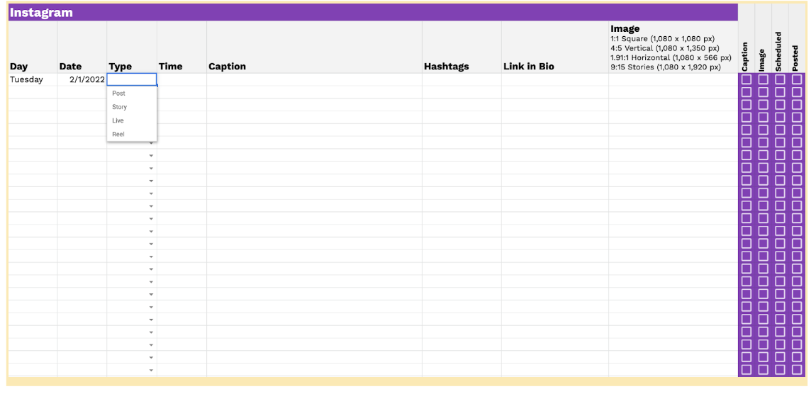 Free Google Sheets Content Calendar Template Copywriting Content Free Google Sheets Content Calendar Template Copywriting Content