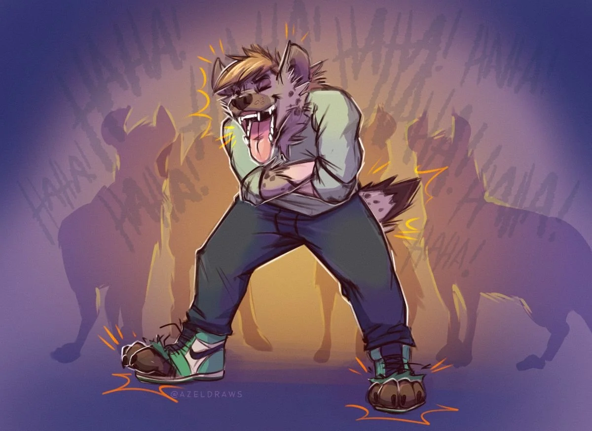 Wallcat hyena collab_azeldraws.jpg