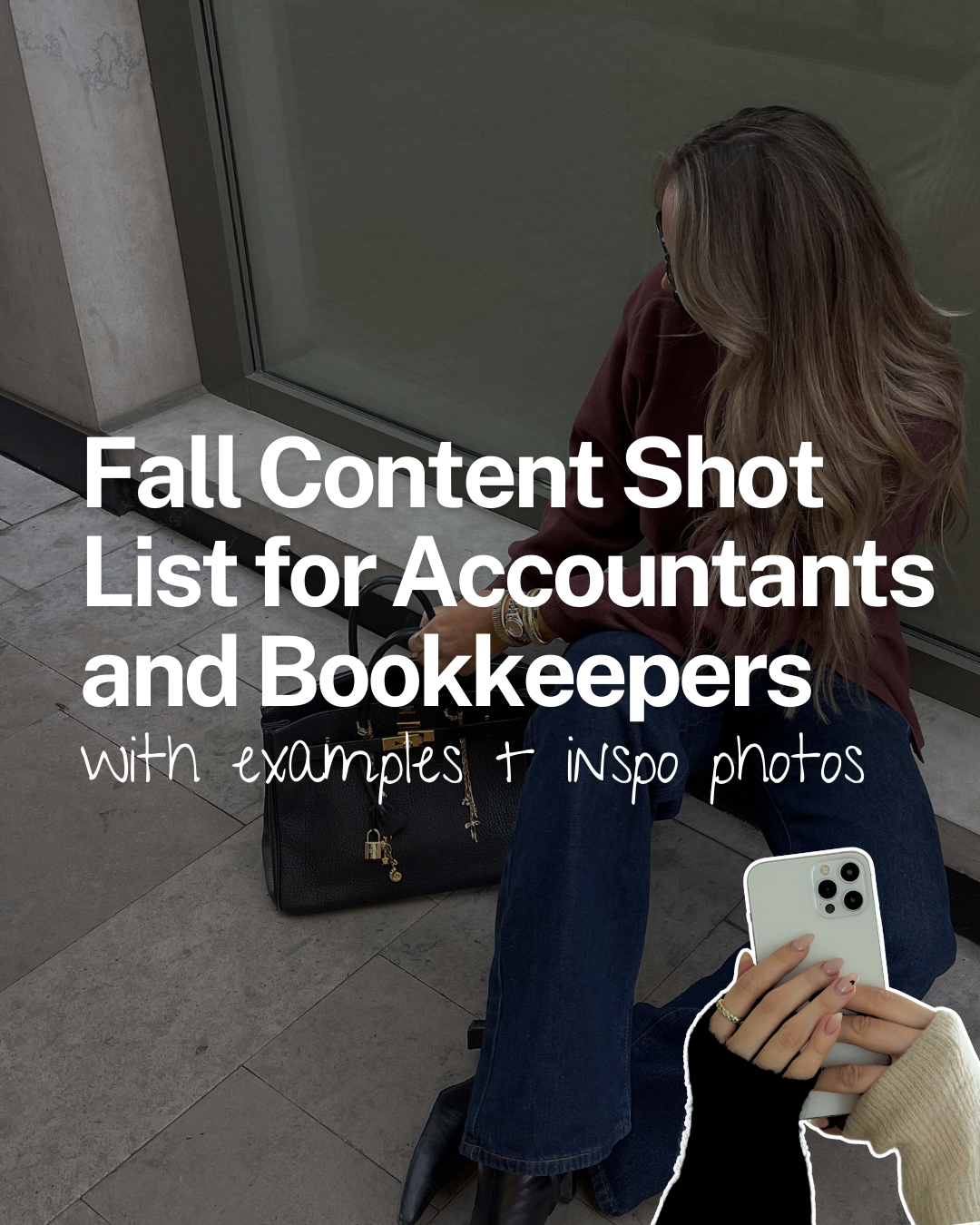 Fall Content Shot List for Accountants + Bookkeepers
