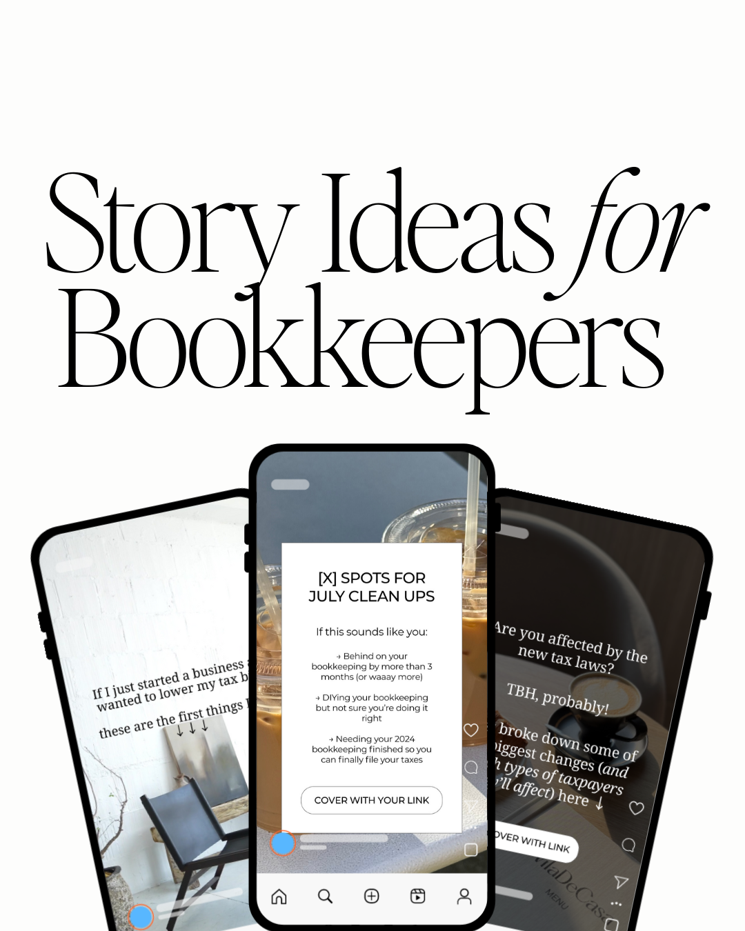 Instagram Story Ideas for Bookkeepers