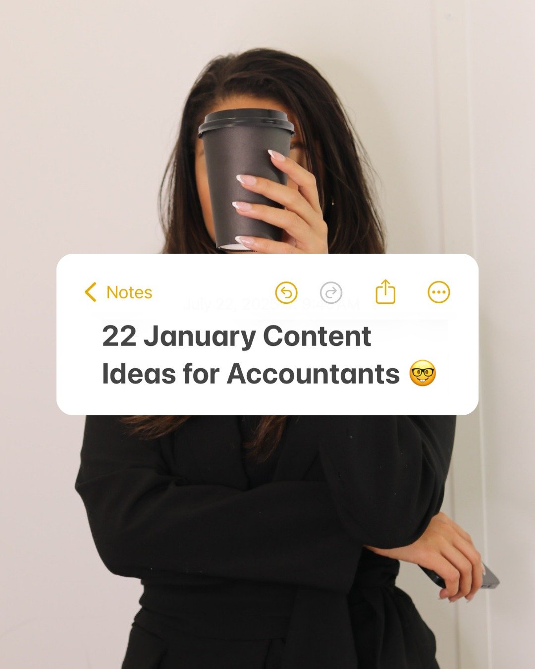 💸 22 January Content Ideas for Accountants + Bookkeepers 🎅

I've got your January content plan done-for-you to help kick off your tax season (and 2026) right &darr;

In January, focus on timely topics like:

&rarr; The who, what, when, and how much