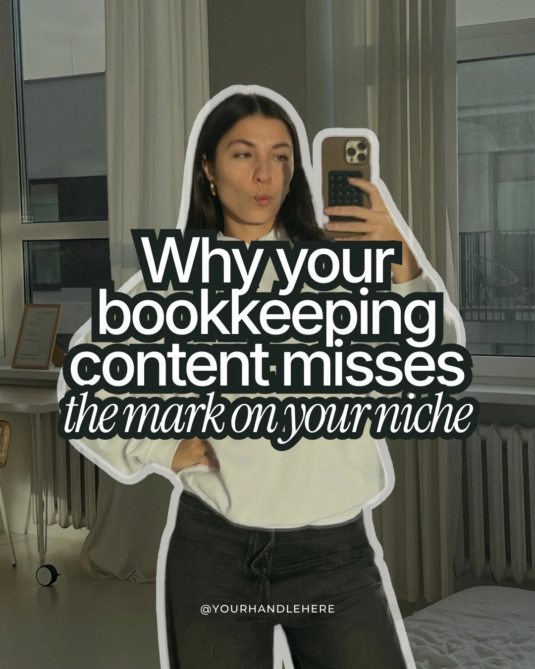 Your niche is more than just &ldquo;creative business owners.&rdquo; Or &ldquo;realtors.&rdquo; Or &ldquo;[your niches] who need bookkeeping.&rdquo;

That&rsquo;s the industry of clients you work with, sure!

But a detailed ideal client profile is so