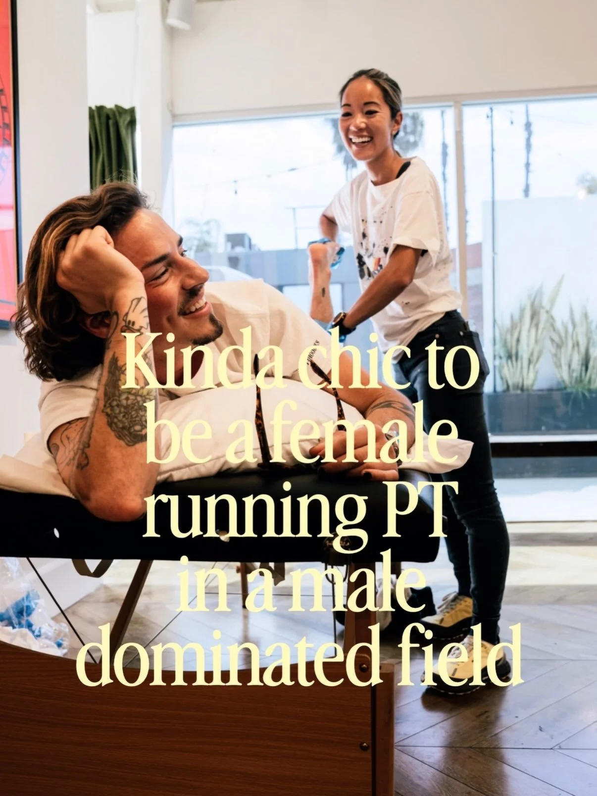 Kinda chic to get to do what you love and help others continue doing what they love 

#kindachic #physiotherapy #run