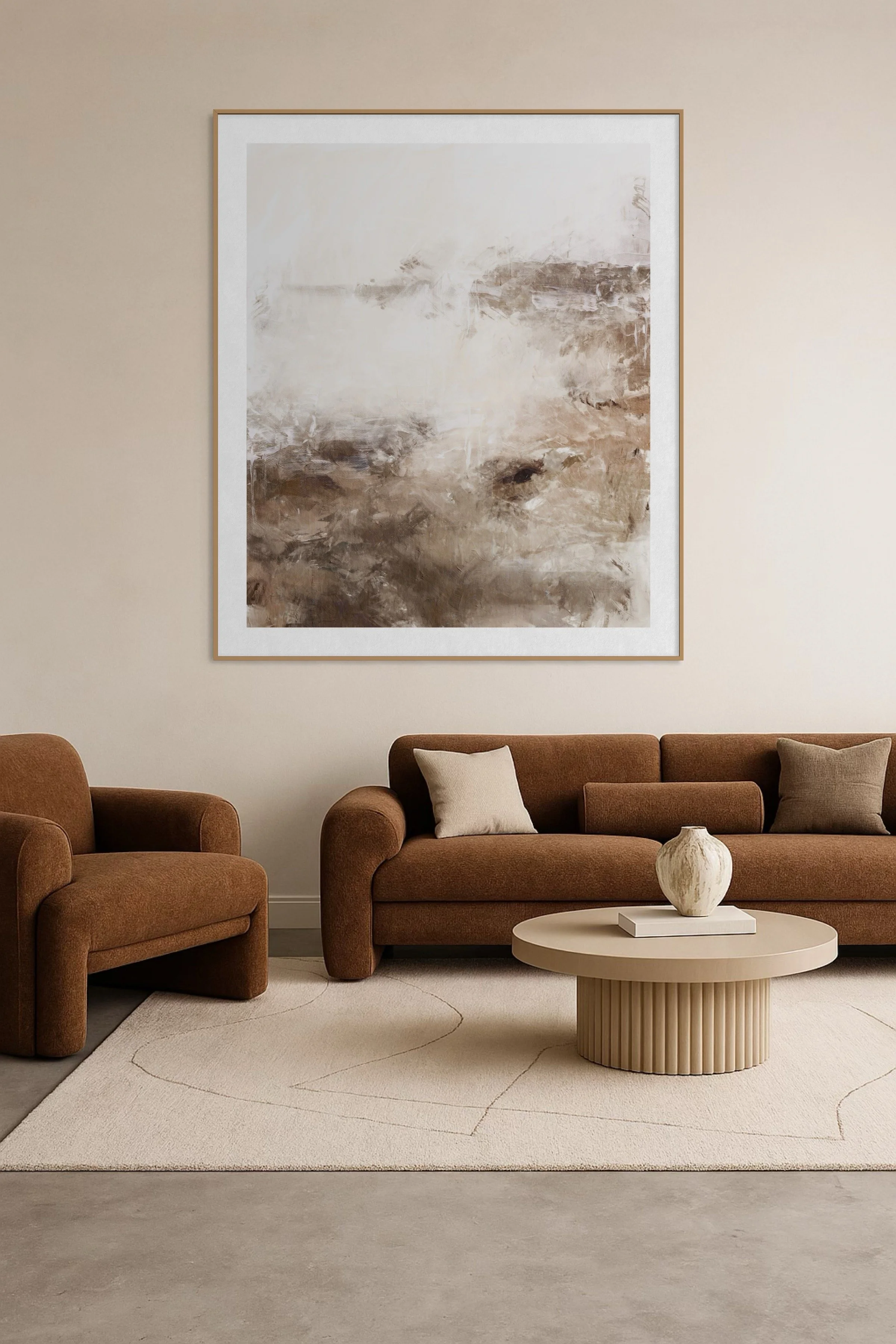 held in stillness | canvas art print