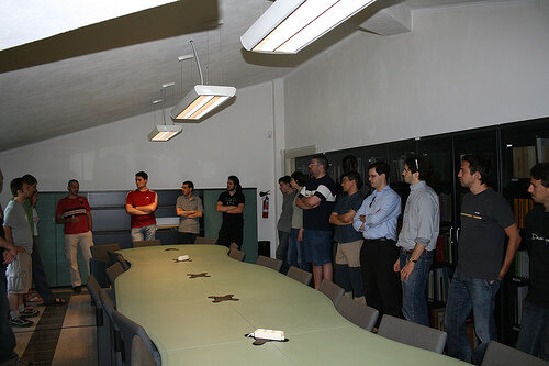 Is the New Thing in Conference Room Seating No Chair at All?