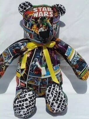 Star Wars fan ordered this Theme Bear for his collection.