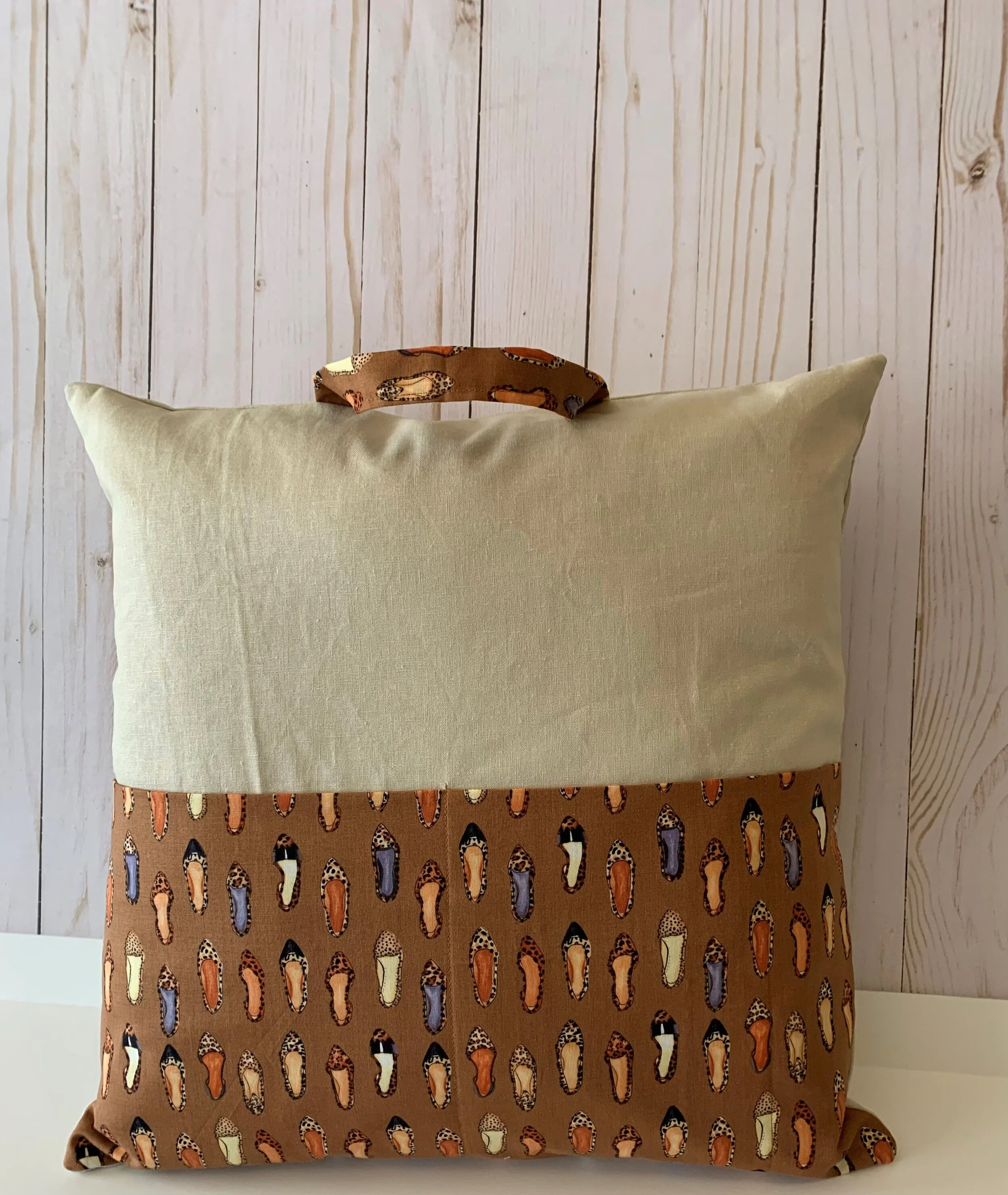 My client loves shoes as much as she loves reading!