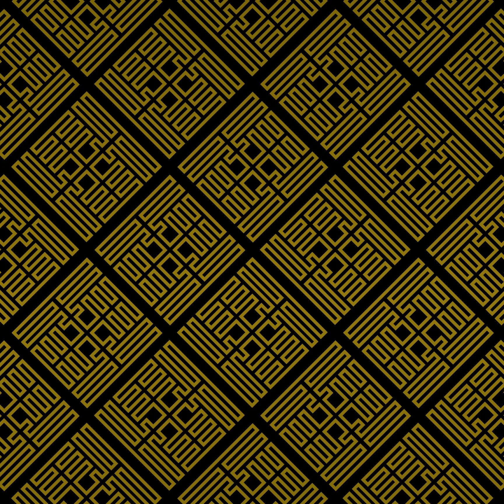 Eastern Maze Pattern Design