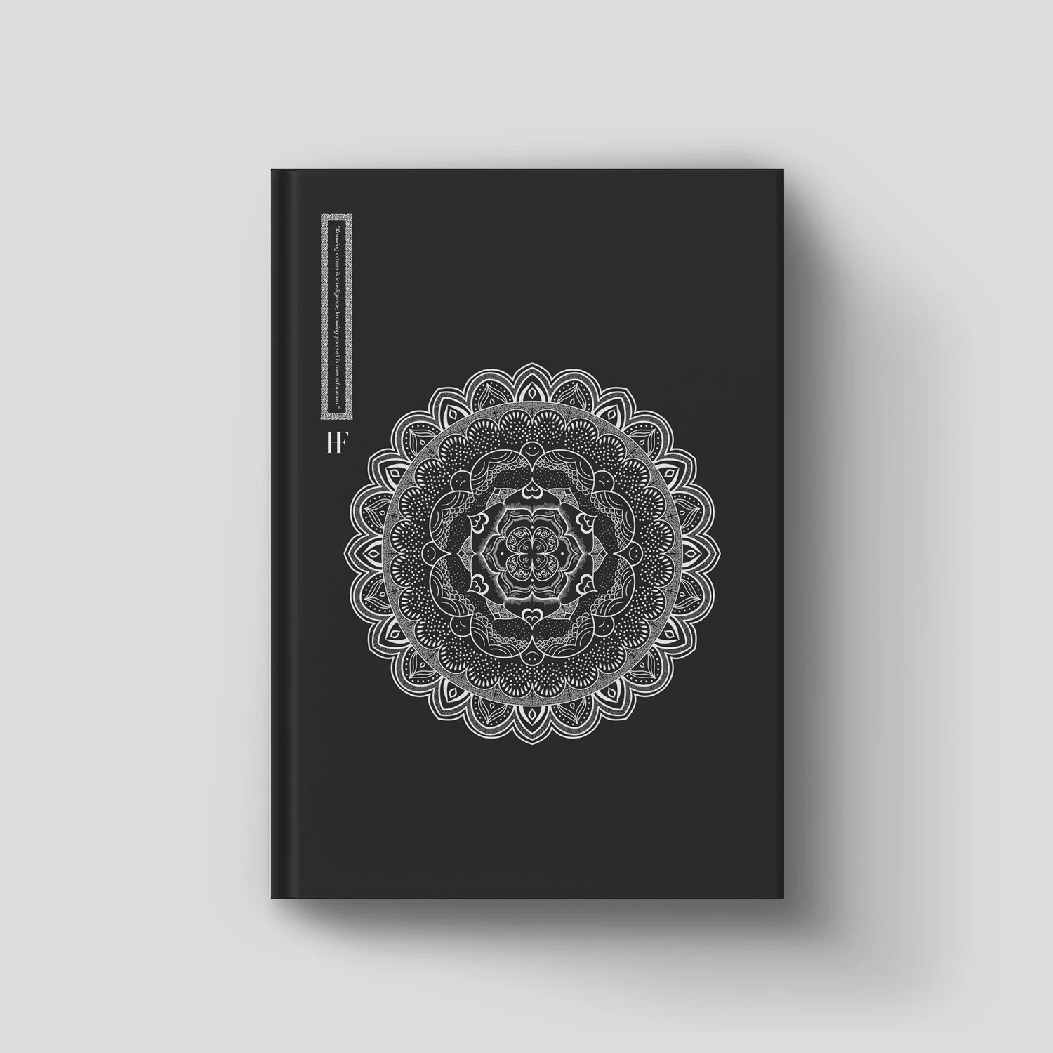 HF Writing Journal, Freestyle Flower Pattern Cover