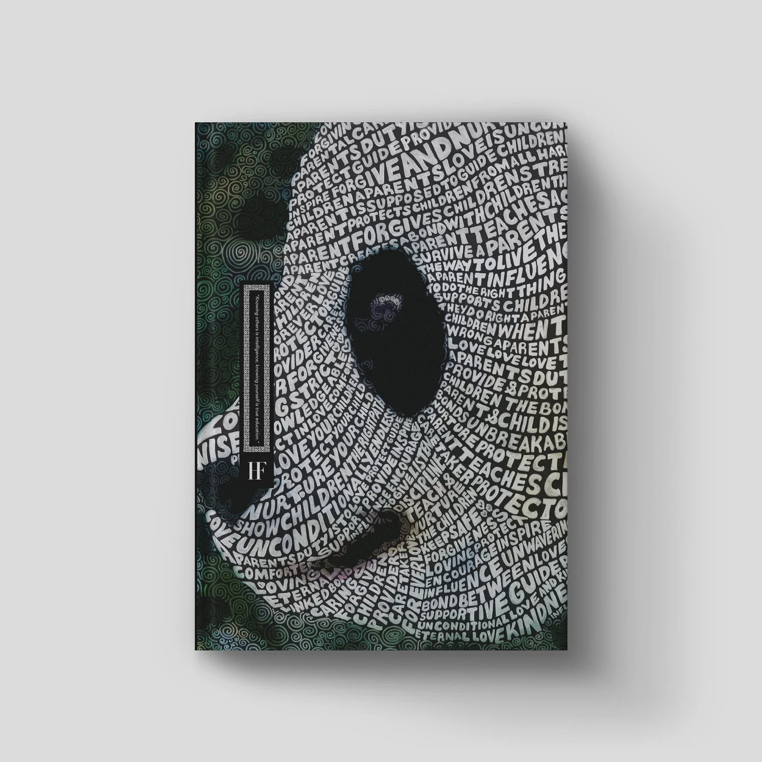 HF Writing Journal, Eternal Bonds Panda Word Illustration Cover