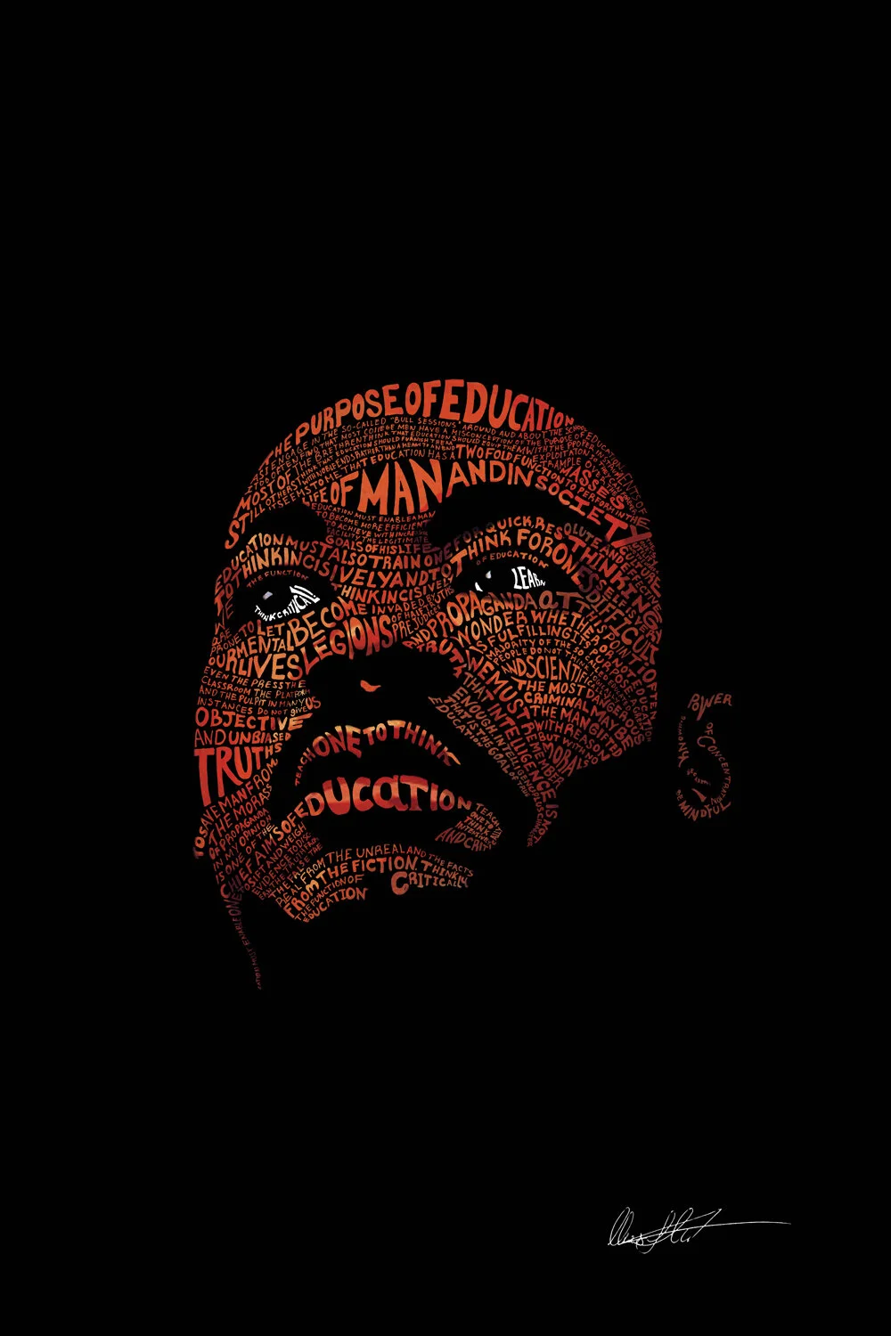 MLK Word Illustration One
