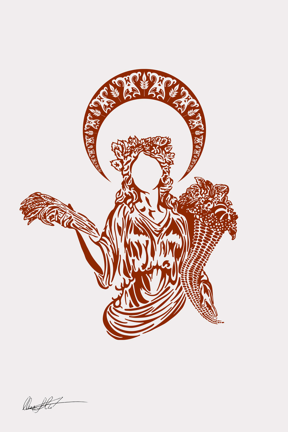 Demeter Illustration