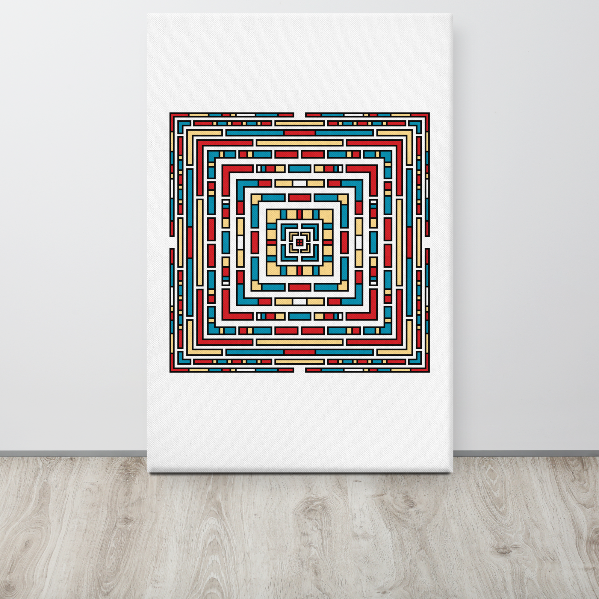 The Mondrian Effect 03 Pyramid