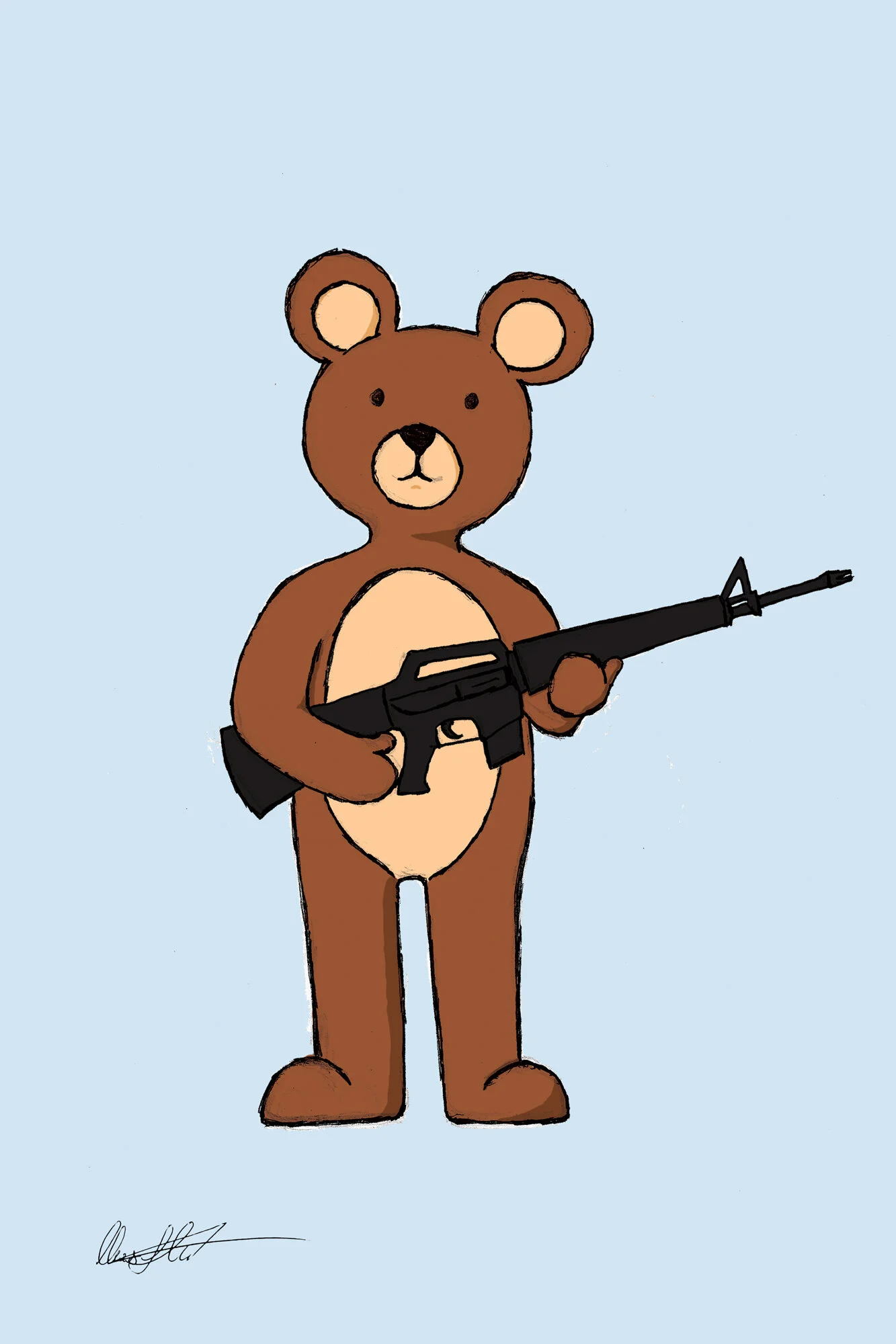 Right To Bear Arms Illustration