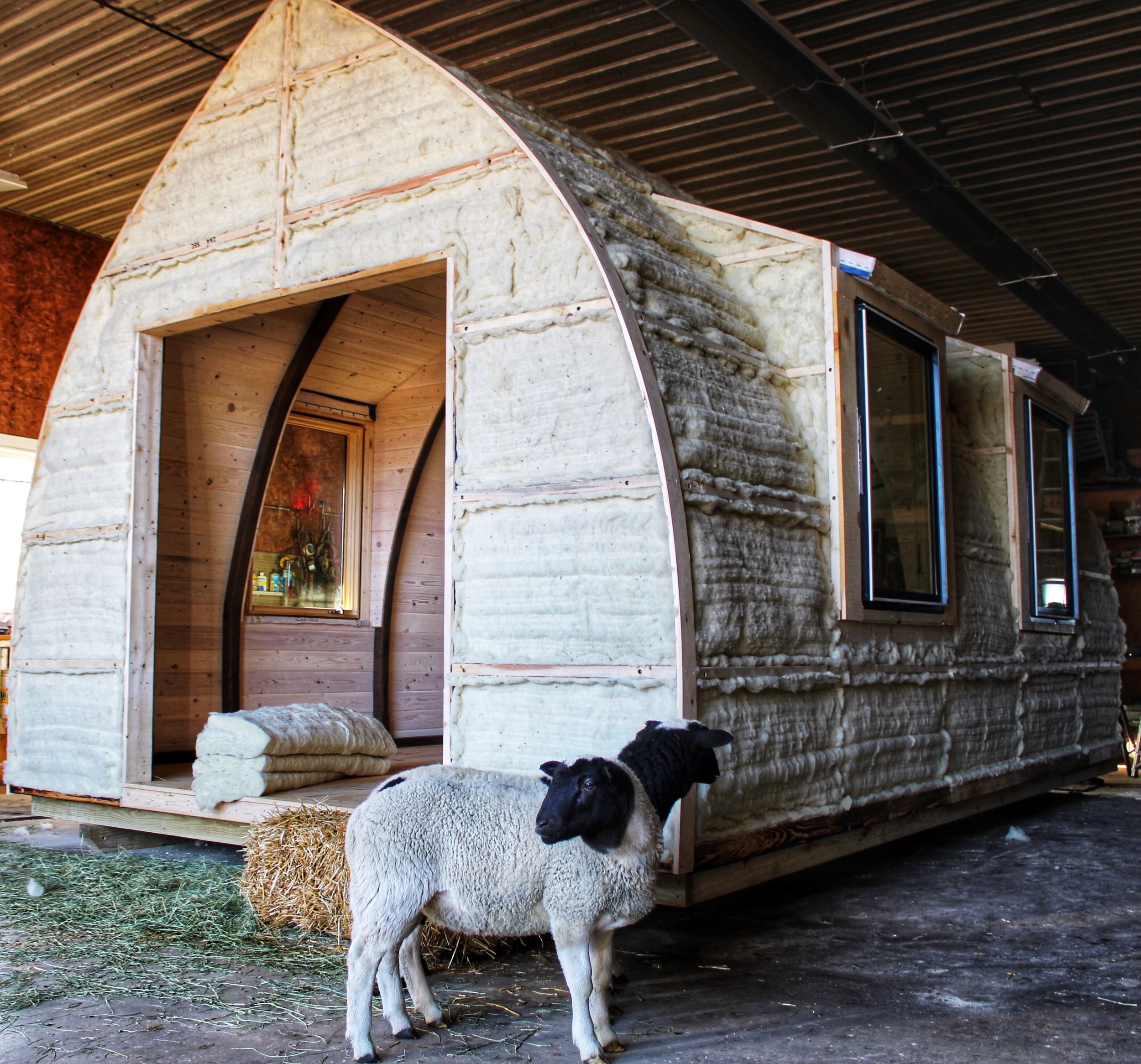 Buy an arched tiny home kit for just under $1,500