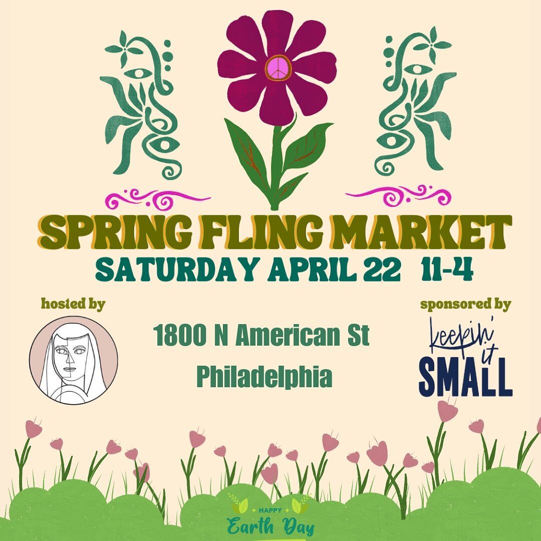 It's time to shed those winter blues now that spring is HERE🌷Join us this Earth Day🌎 @keepinitsmall &amp; @sorynez have organized an incredible group of small and sustainable vendors for the Spring Fling Market!!

We&rsquo;re excited to be a part o
