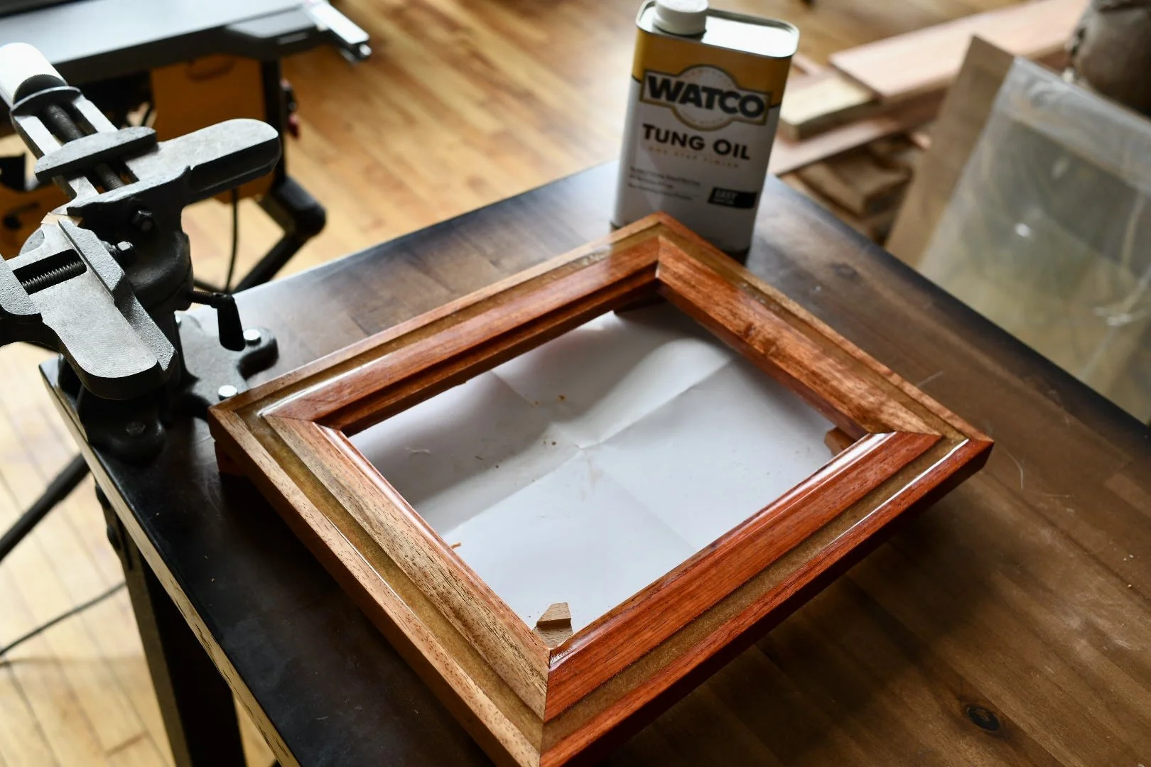 Cherrywood with Golden epoxy inlay