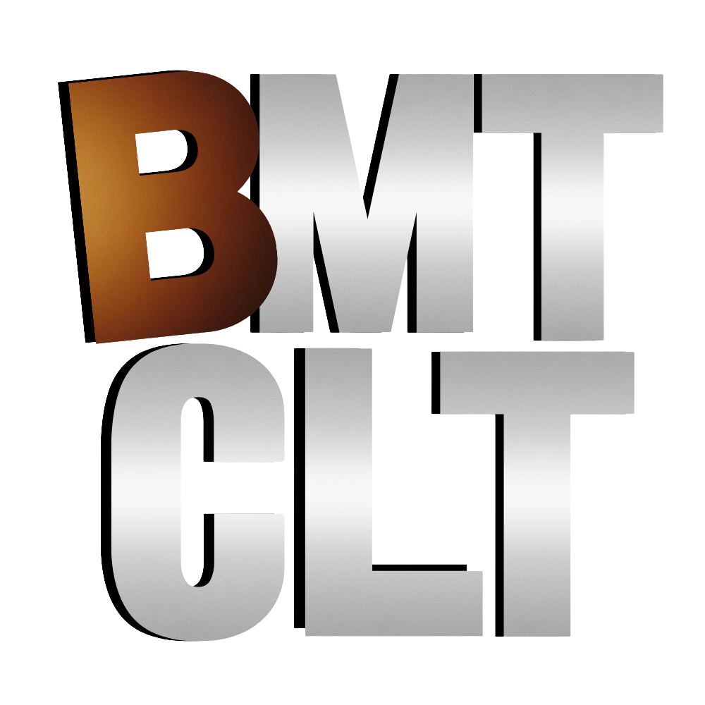 3D metallic text reading 'BML' on top and 'CO' on the bottom against a black background.