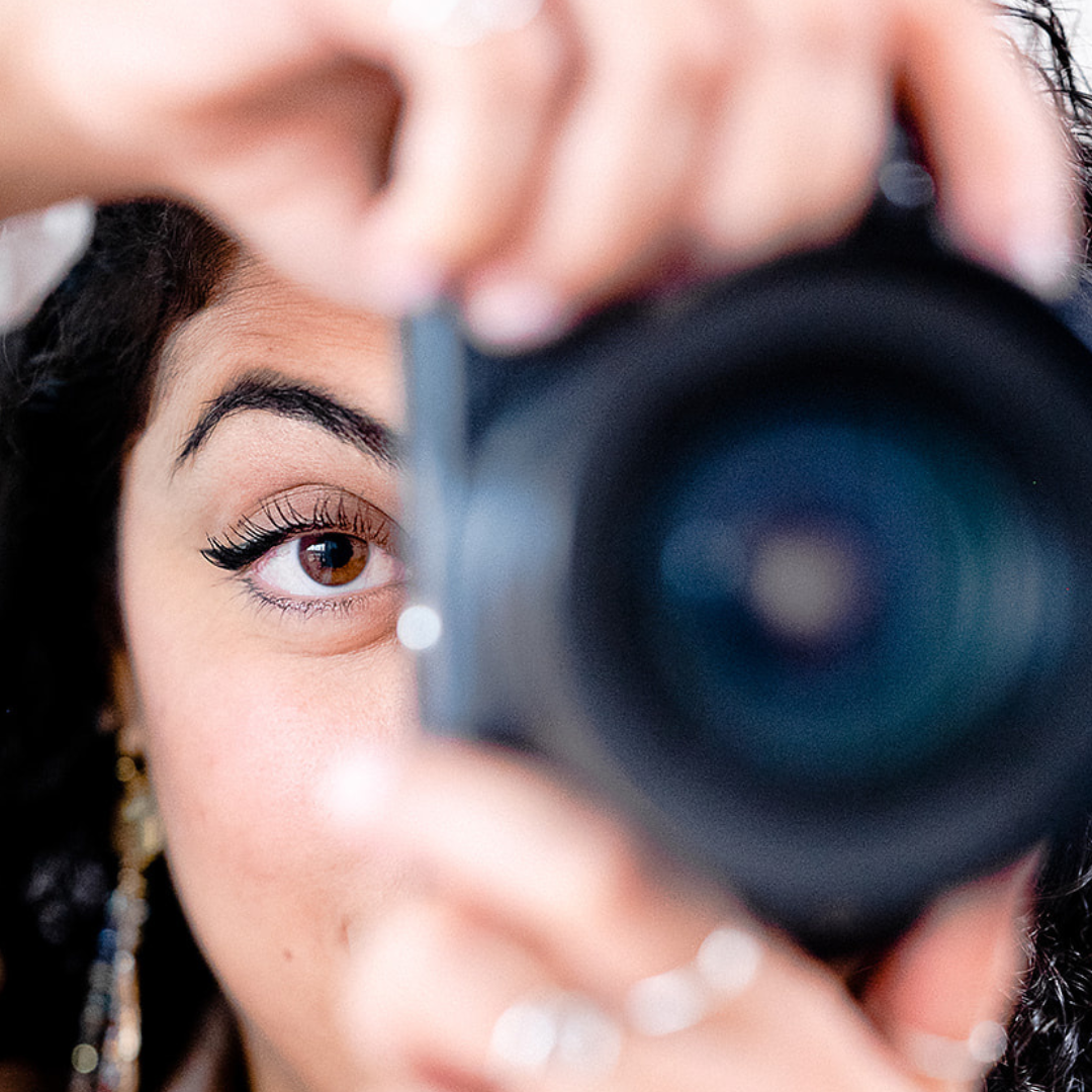 behind the camera