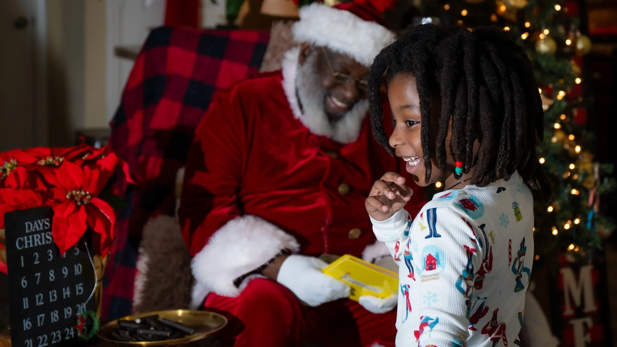 santa christmas portrait