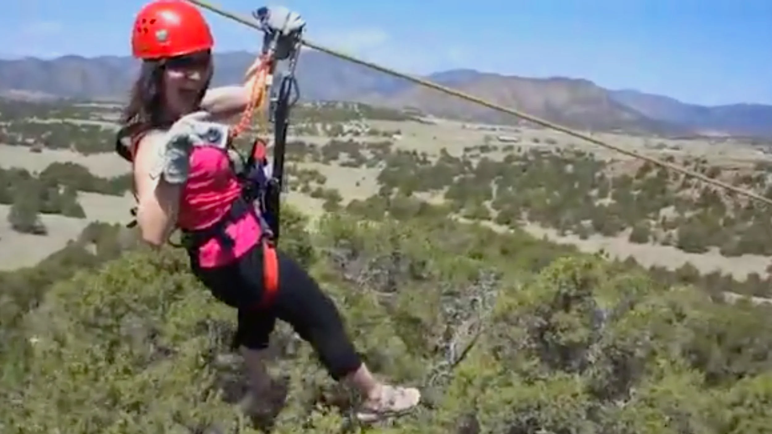 Ziplining