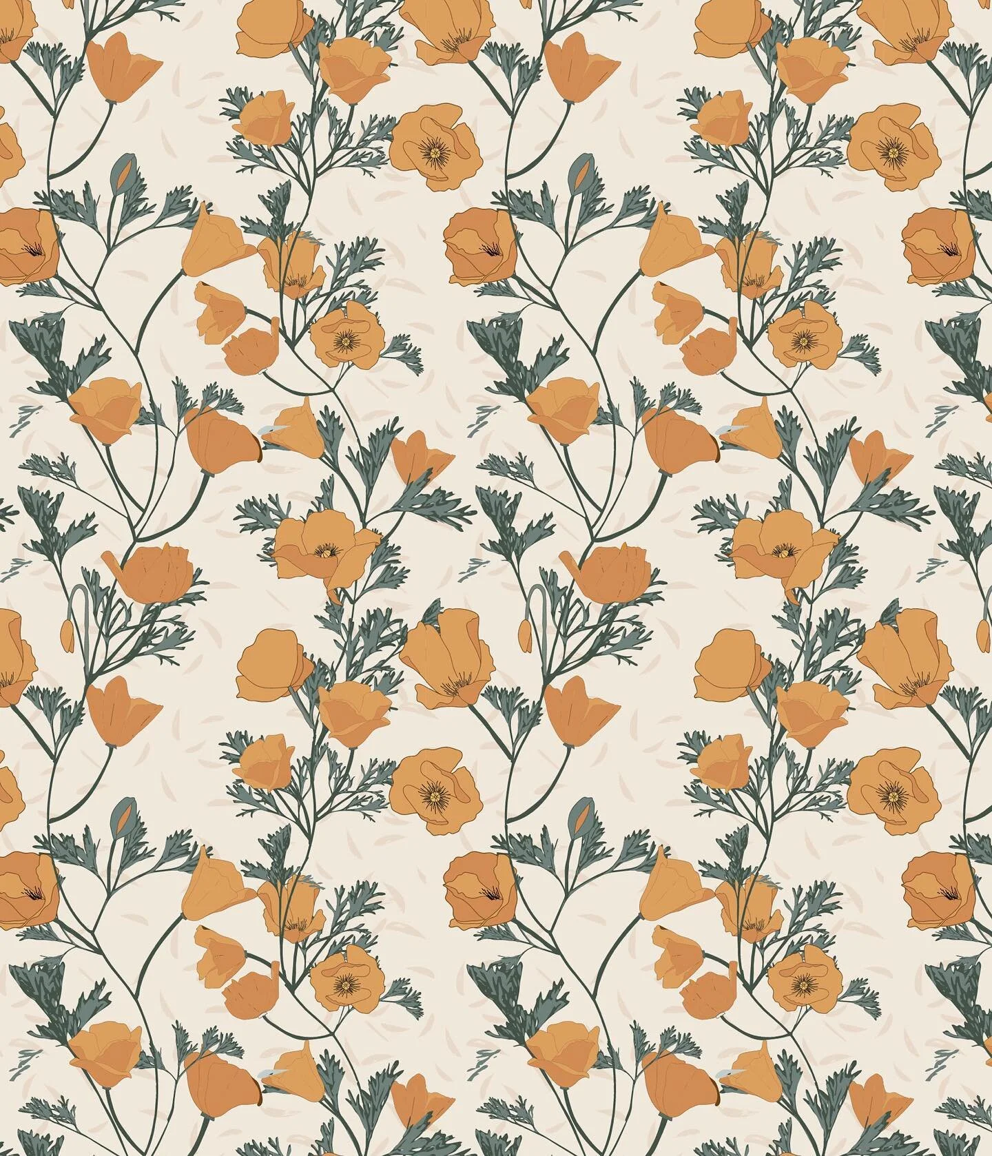 Spring is here and so are California Poppies! To celebrate the season of renewal and growth, I wanted to share with you one of my favorite patterns inspired by these beautiful flowers. As April approaches, so do the vibrant colors of these wildflower