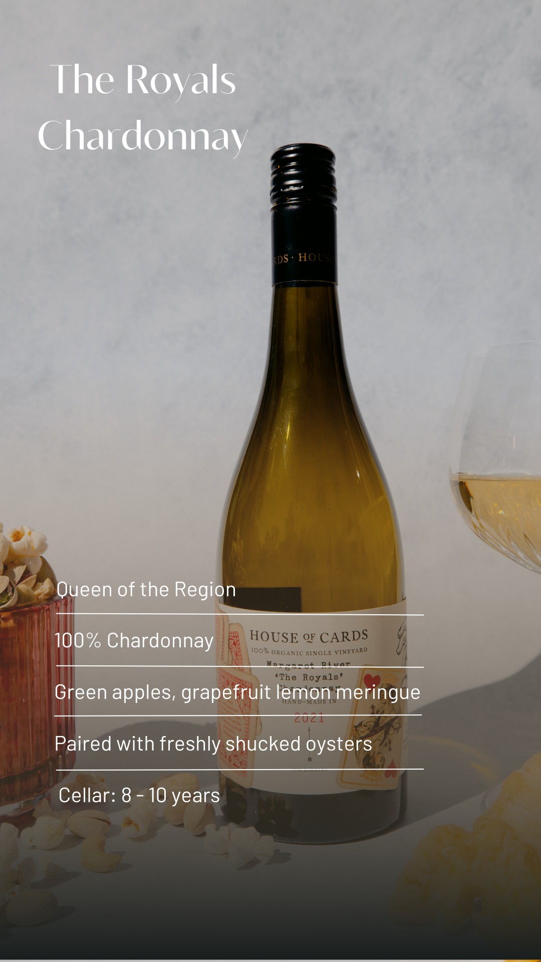 A quick look into our wines style, characteristics, food pairings and