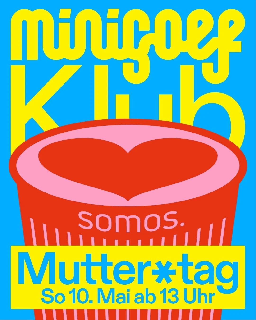na ihr lieben, schon eine idee, womit ihr dieses jahr am mutter*tag &uuml;berrascht? ✿

wir haben uns da was ausgedacht und machen, was wir am besten k&ouml;nnen: 
ein kleines fest f&uuml;r alle m&uuml;tter, nicht-m&uuml;tter, omis, wahlmamas, bonusm