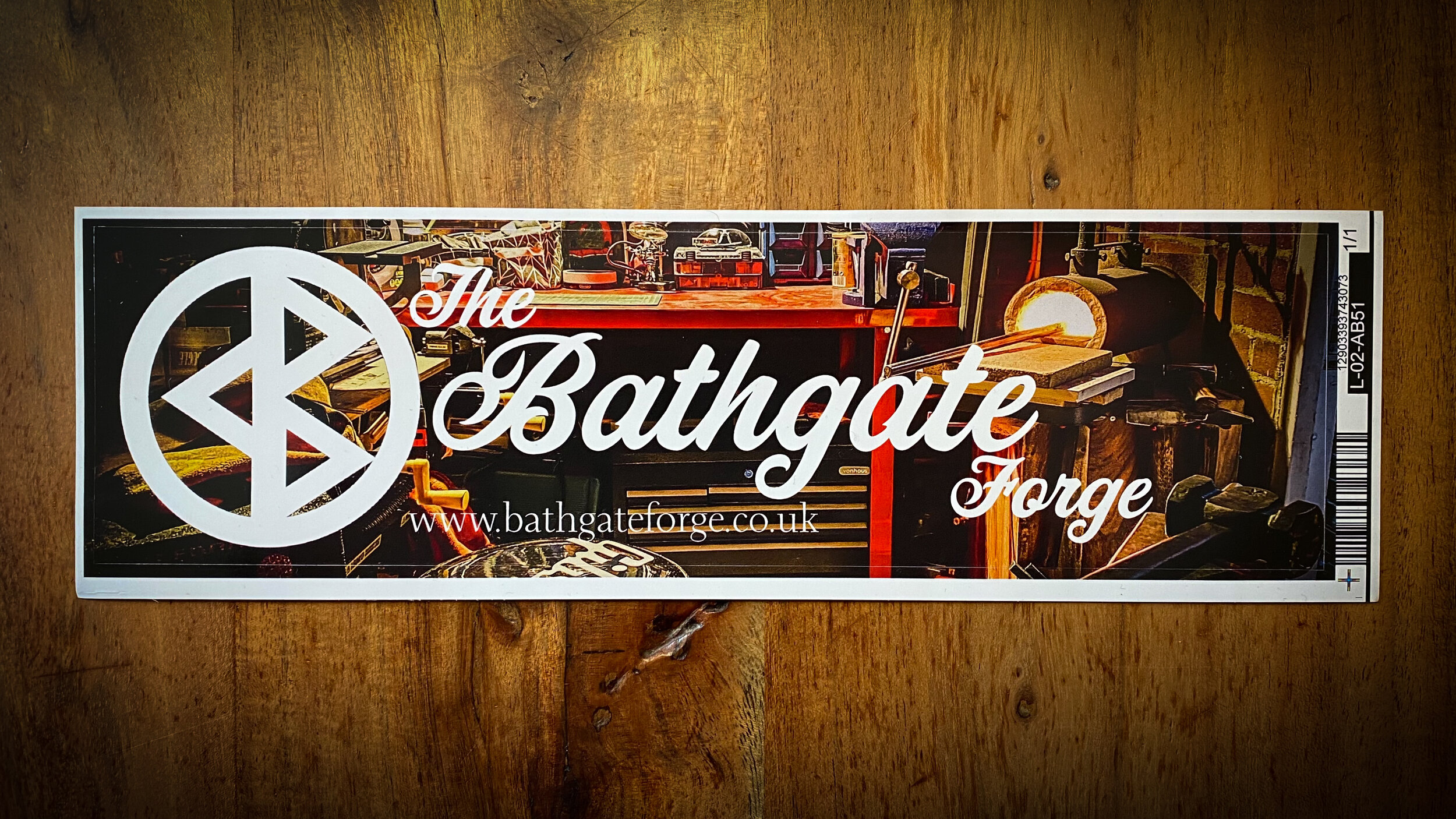 Bathgate Forge Bumper Sticker