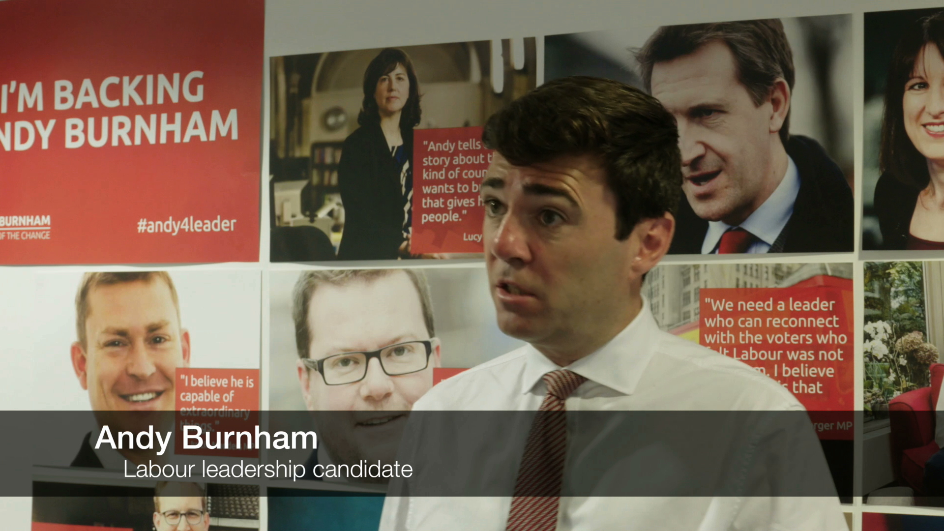 Andy Burnham (Labour leadership Candidate) on the Robin Hood Tax