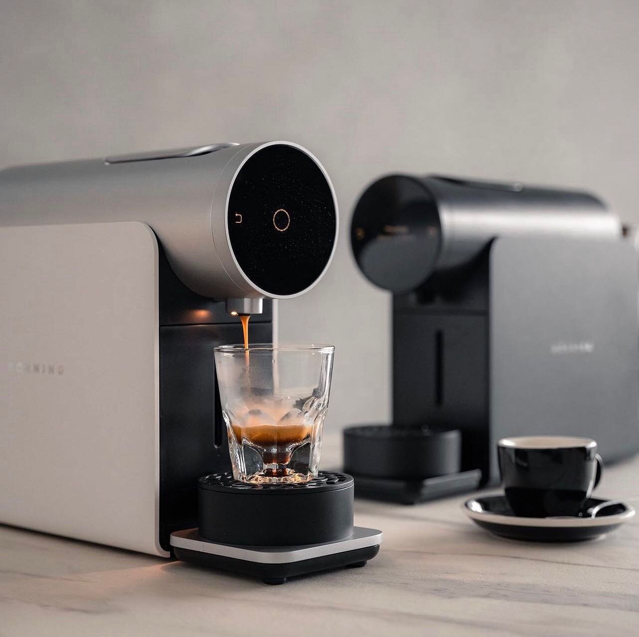 Thinking of getting a capsule machine for your home or office?

The Morning Machine is the new standard in the home coffee experience. With precision-controls that maximise flavours of each cup. Connected for convenience to deliver the perfect cup of