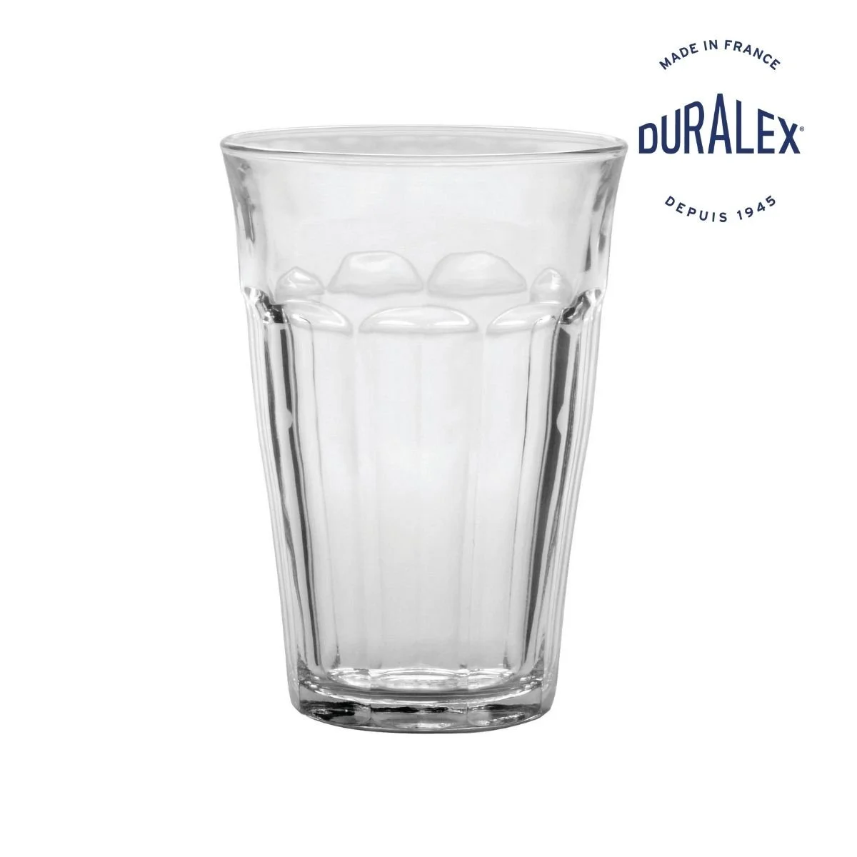 Lot De 12 Assiettes Duralex Picardie – Transparent – Verre Trempé – NEUF (2x6)