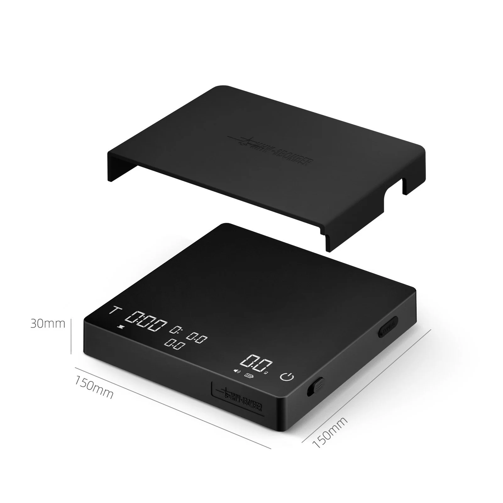 Cube Coffee Scale 3.0 Pro Max - Black - 1.jpg