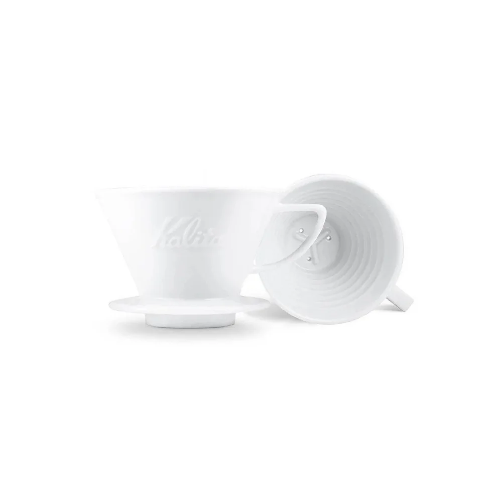 Kalita Porcelain Wave Dripper — Percolate Coffee & Goods