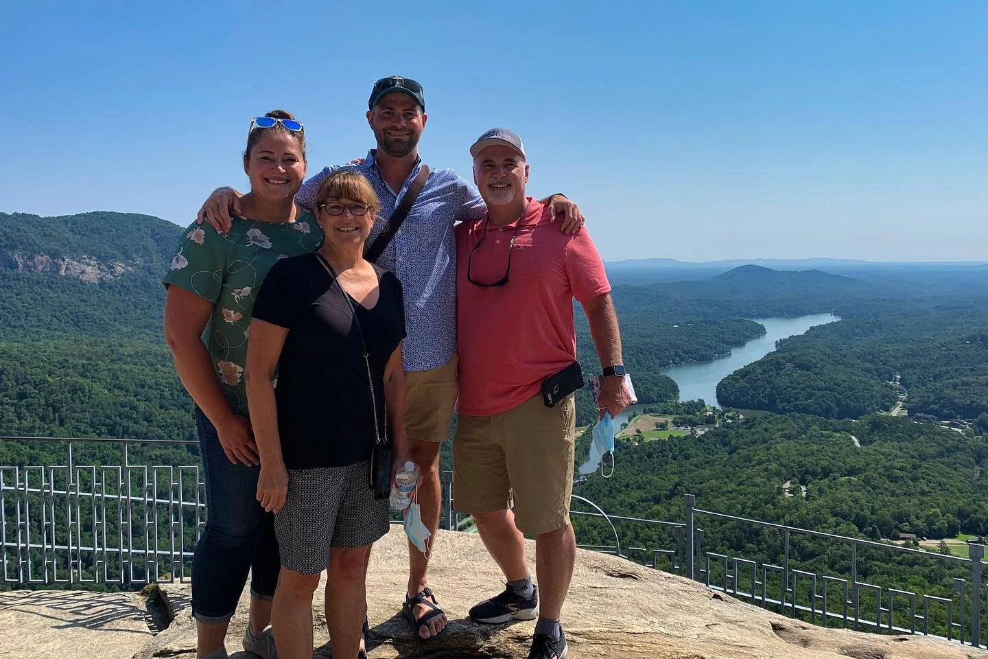 Some much needed family adventures this week! #getoutside #familytime #asheville #biltmore #chimneyrock