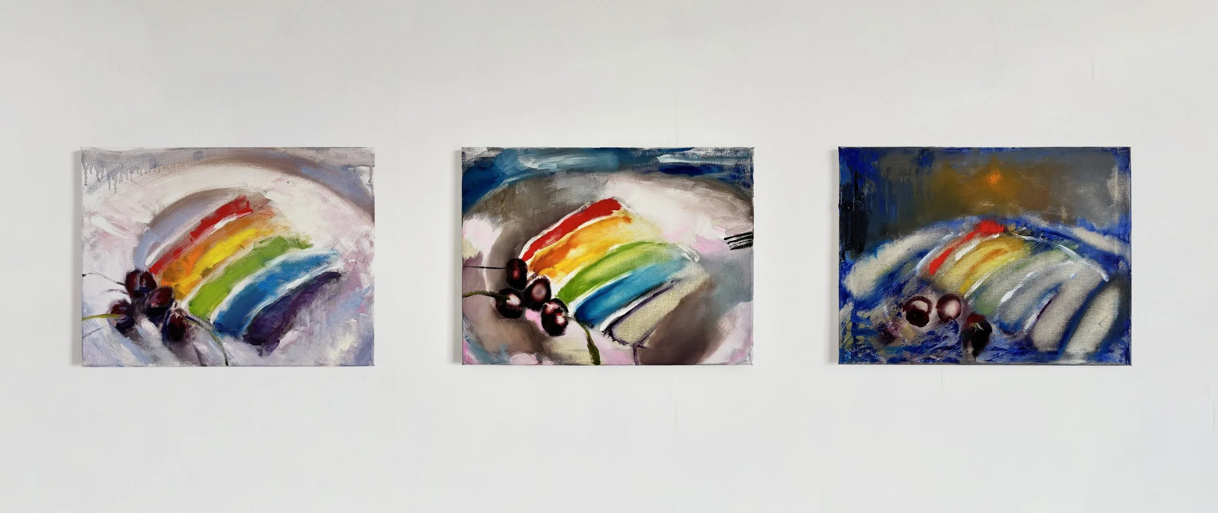 Death of Queer
2025
Oil on canvas, triptych
30 × 40 cm each