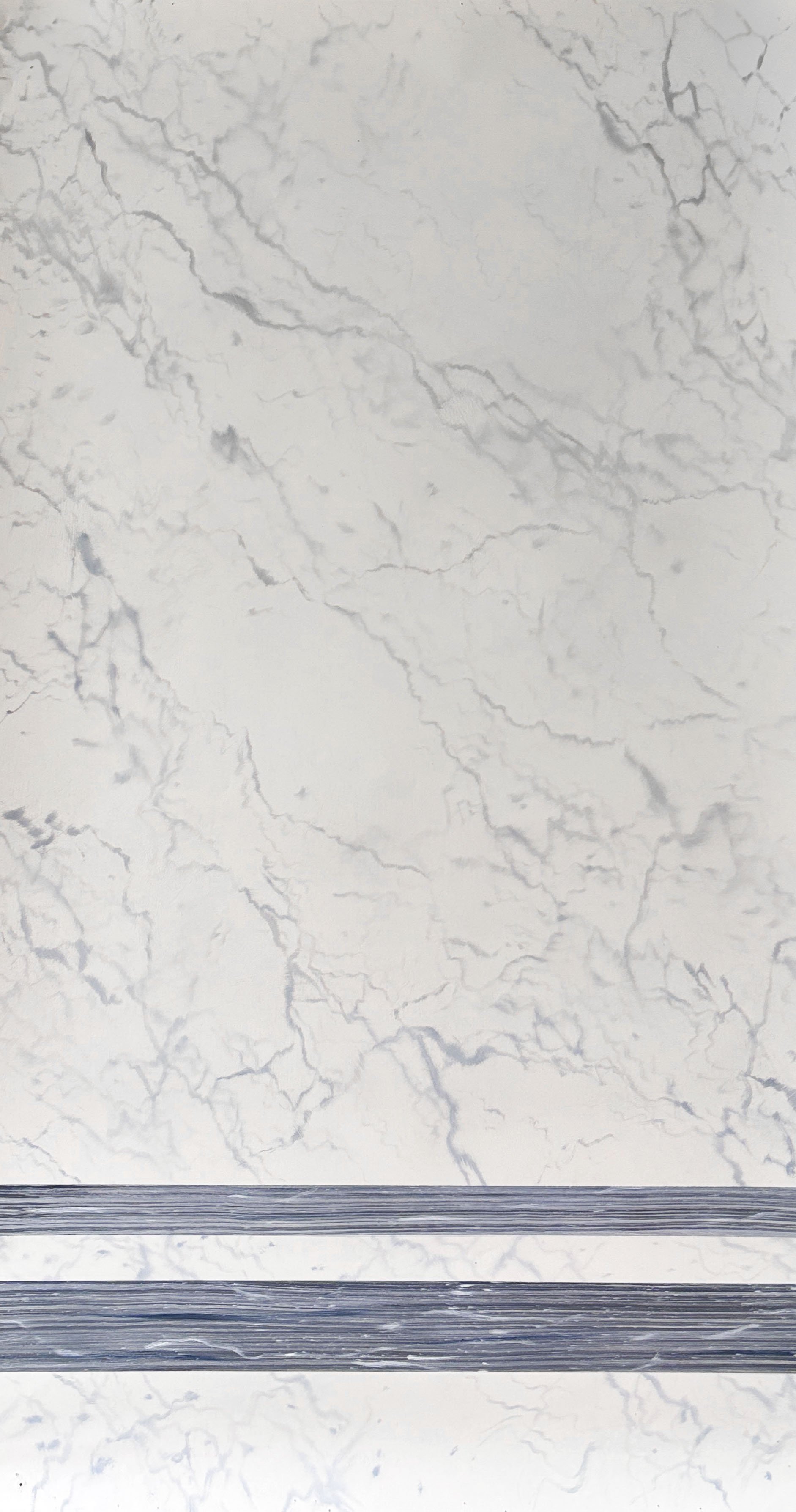 White Carrara, Blue Turquin
