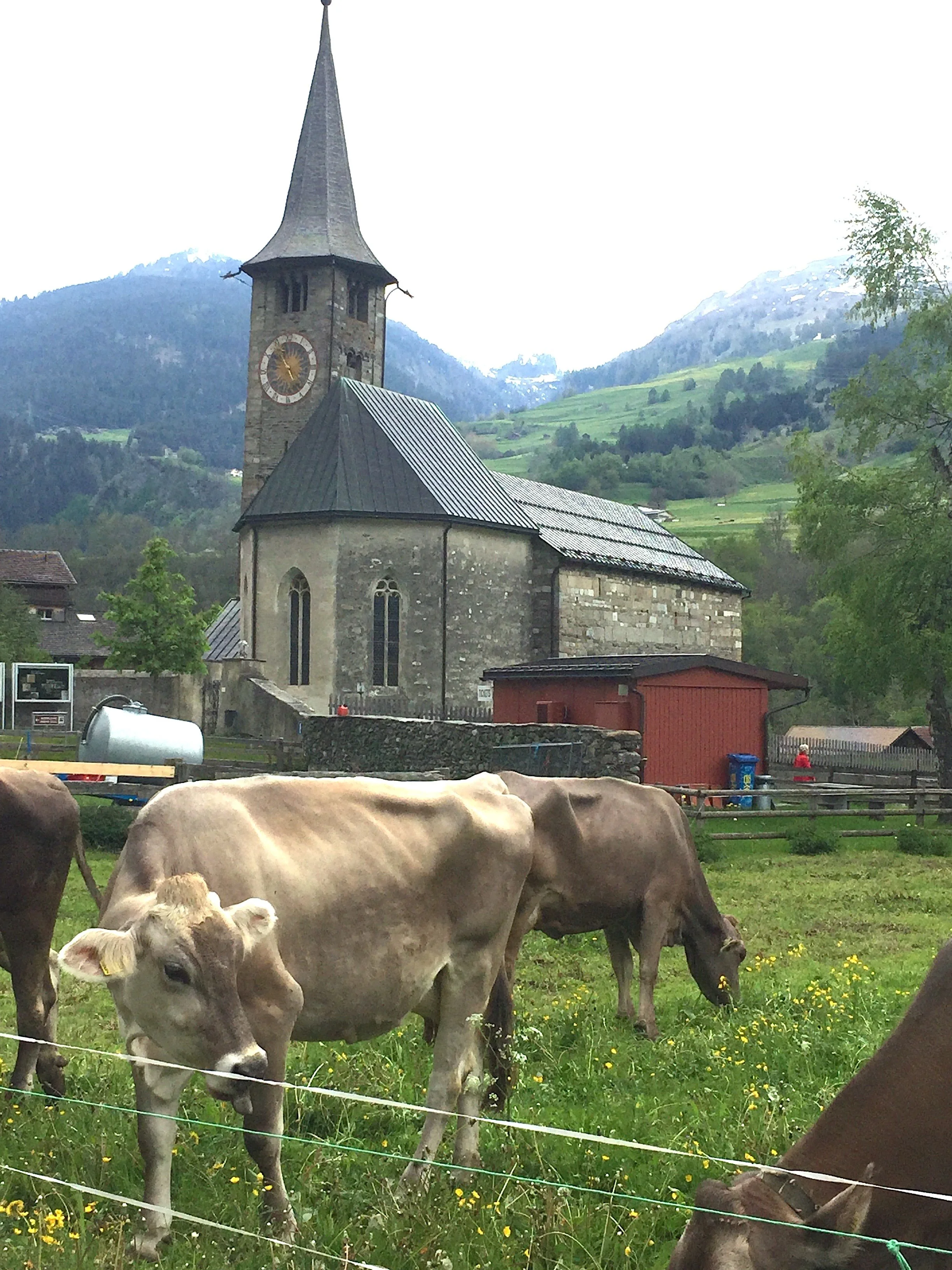 Idyllen Sant Martin i Zillis 