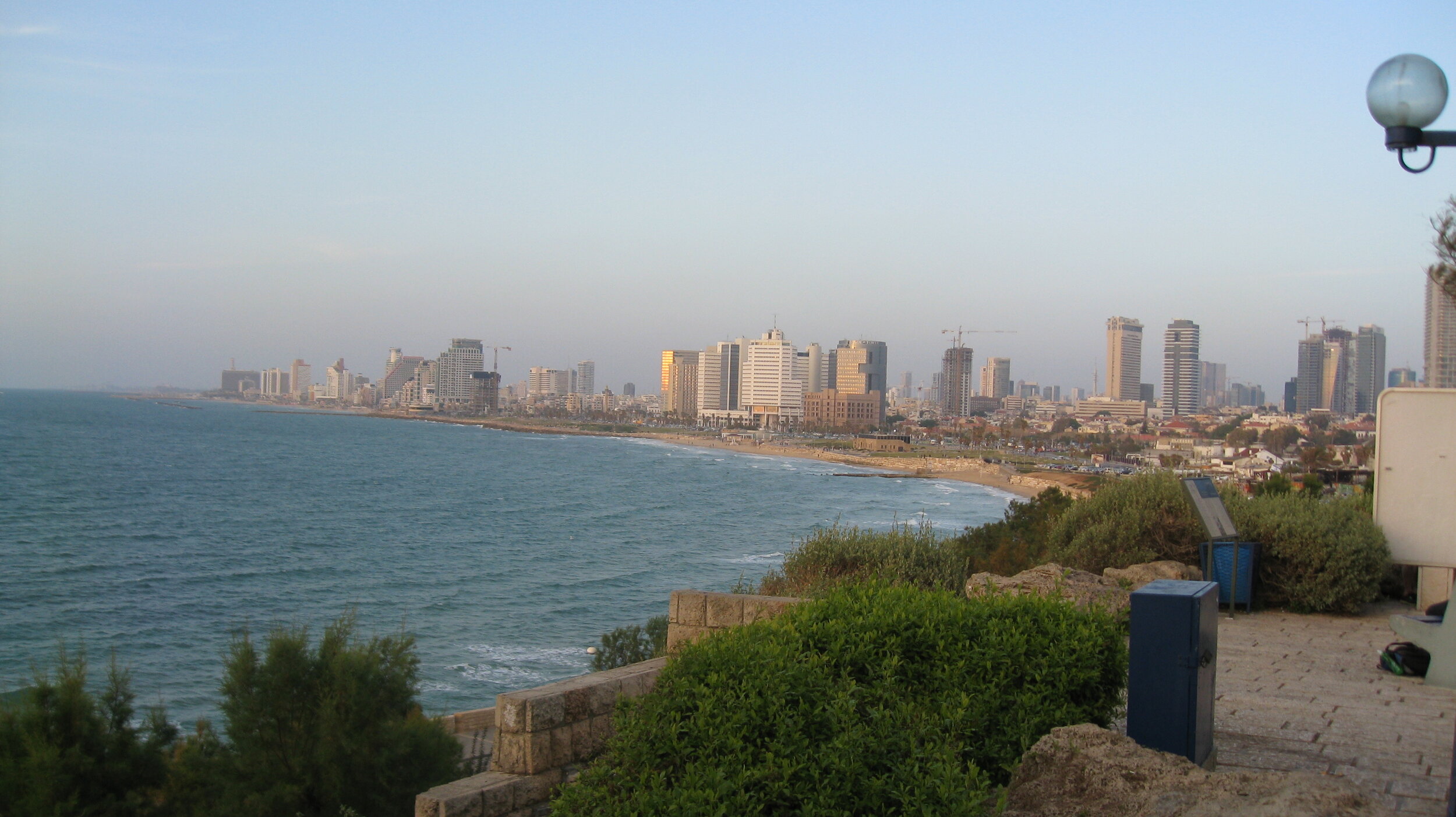 Tel Aviv sedd från Jaffa
