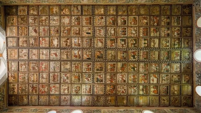 1100-tals takmålningar i St Martin i Zillis