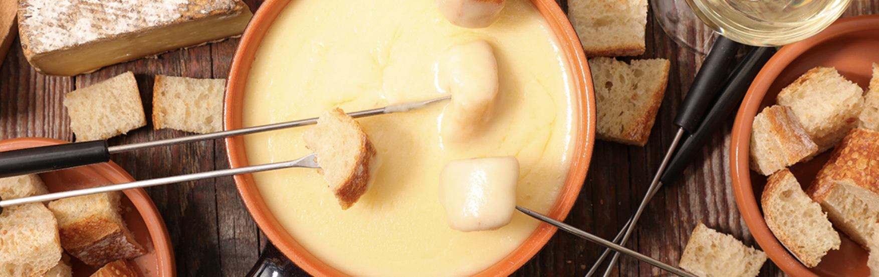 Vente de fondue, vin &amp; limoncello